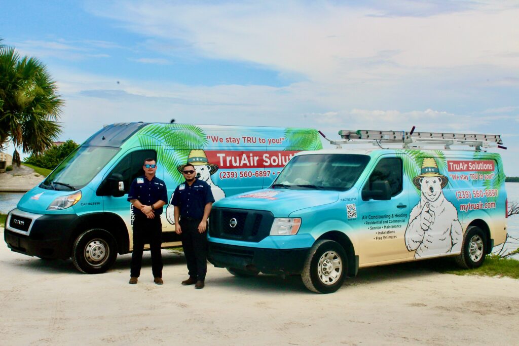 The TruAir Solutions team in the field